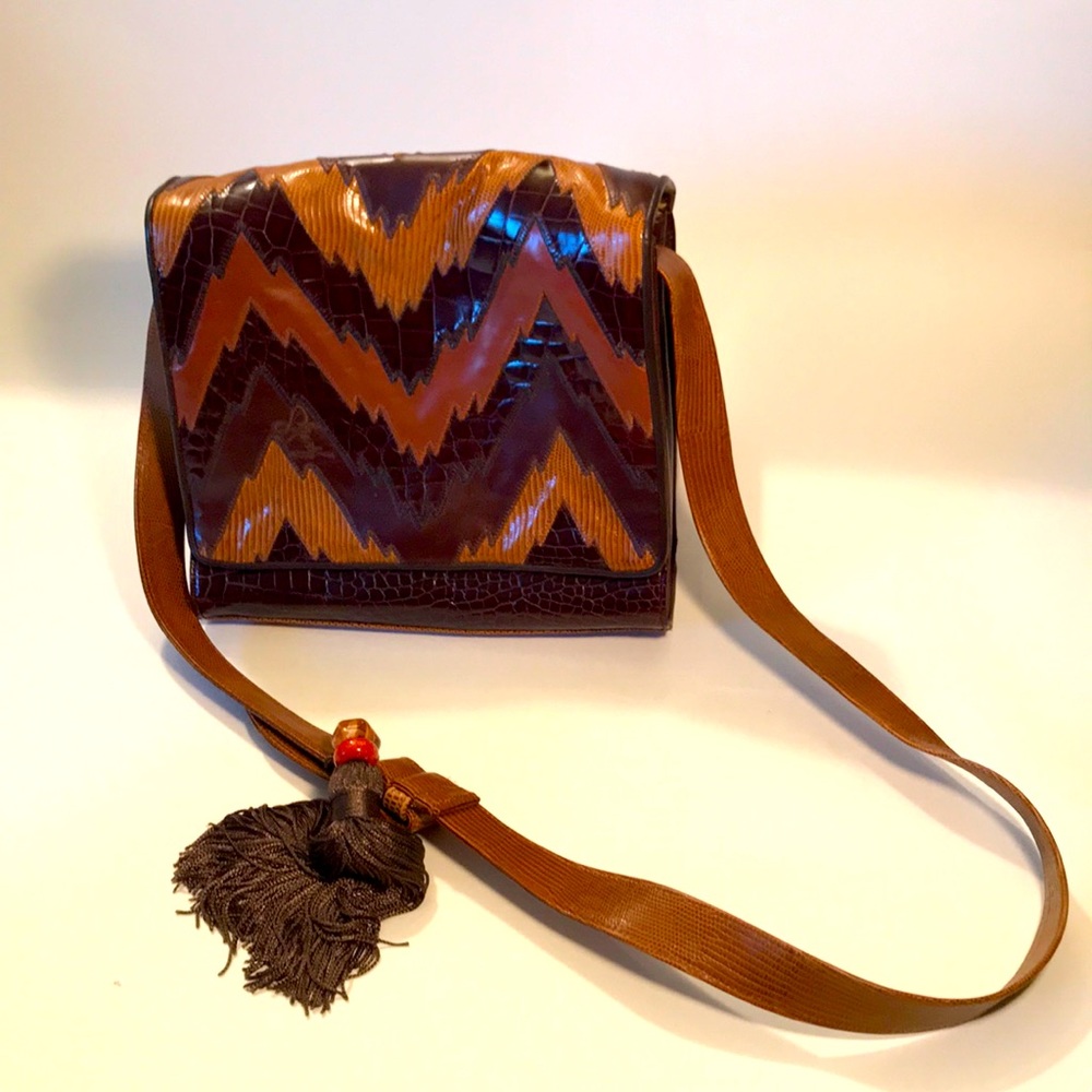 Accents by Sharif Crossbody Bag Dark Design